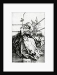 Virgin and Child seated on a grass bench, 1503 by Albrecht Dürer or Duerer