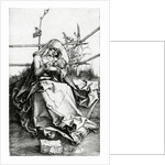 Virgin and Child seated on a grass bench, 1503 by Albrecht Dürer or Duerer