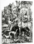 St. Eustace, 1501 by Albrecht Dürer or Duerer