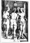 The Four Witches, 1497 by Albrecht Dürer or Duerer