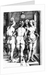 The Four Witches, 1497 by Albrecht Dürer or Duerer