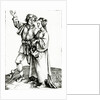 A rustic couple by Albrecht Durer or Duerer