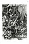 The Death of the Virgin by Martin Schongauer