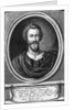 John Donne, c.1633 by Pierre Lombard or Lombart