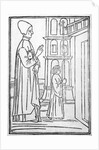 Lorenzo Giustiniani, frontispiece to 'Doctrina della Vita Monastica', 1494 by Italian School