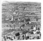 A prospect of the City of London, 1710 by Johannes Kip