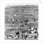 A prospect of the City of London, 1710 by Johannes Kip