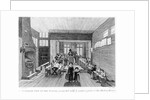 An Interior View of the School published by R. Wilkinson of 125 Fenchurch St., London, 1822 by English School