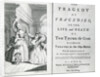 Title page of the script of Tom Thumb, 1731 by English School