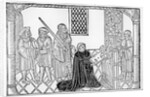 Earl Rivers presents his book to Edward IV by English School