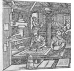 A printmaking workshop by German School