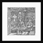 A printmaking workshop by German School