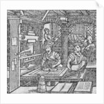 A printmaking workshop by German School