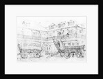 Inn Yard of the Talbot Inn, Southwark, 1810 by George Sidney Shepherd