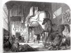 Mr Wyatt's Atelier, or Model-Room, published in 'The Illustrated London News', 11th July 1846 by Ebenezer Landells