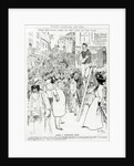 Scene I, Petticoat Lane, published in 'Punch's Almanack for 1898' by Phil May
