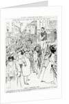 Scene I, Petticoat Lane, published in 'Punch's Almanack for 1898' by Phil May