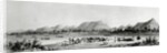 Mountains & Market Canoes near Bokwen by William Allen