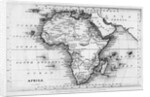 Map of Africa by English School