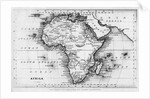 Map of Africa by English School