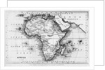 Map of Africa by English School