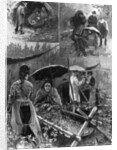With the distressed hop-pickers in Kent by Henry Charles Seppings Wright