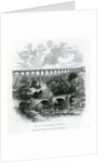 A View of the Pont-Cysylltau Aqueduct, 1861 by English School