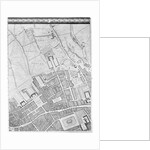 A Map of Bloomsbury and Holborn, London, 1746 by John Rocque