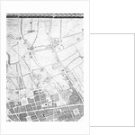 A Map of the West End and Soho, London, 1746 by John Rocque