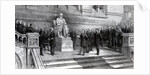 Unveiling the statue of the late Charles Darwin in the Natural History Museum, South Kensington, 9th June 1885 by English School