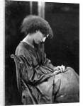 Jane Morris, posed by Dante Gabriel Rossetti, 1865 by John R. Parsons
