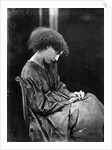 Jane Morris, posed by Dante Gabriel Rossetti, 1865 by John R. Parsons