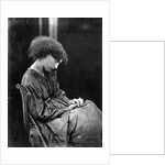 Jane Morris, posed by Dante Gabriel Rossetti, 1865 by John R. Parsons