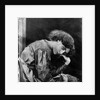 Jane Morris, posed by Dante Gabriel Rossetti, 1865 by John R. Parsons