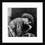 Jane Morris, posed by Dante Gabriel Rossetti, 1865 by John R. Parsons