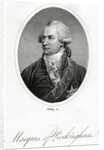 The Marquis of Rockingham by English School