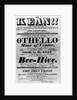 Theatre Bill advertising perfomances of Mr. Kean, 1818 by English School