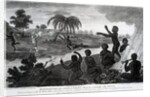 Robinson Crusoe releases a Savage, whom he afterwards calls Friday by English School
