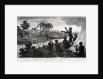 Robinson Crusoe releases a Savage, whom he afterwards calls Friday by English School