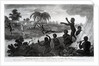 Robinson Crusoe releases a Savage, whom he afterwards calls Friday by English School