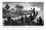 Robinson Crusoe releases a Savage, whom he afterwards calls Friday by English School
