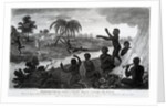 Robinson Crusoe releases a Savage, whom he afterwards calls Friday by English School