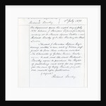 Publishing contract between Joseph Sheridan Le Fanu and Richard Bentley for 'The Chronicles of Golden Friars', 1870 by English School