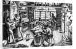 Goldsmith's Workshop by Etienne Delaune