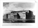 East Front of the New Theatre Royal, Covent Garden by John Hodges Benwell