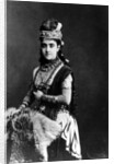 Adelina Patti in the role of Aida, 1876 by English Photographer