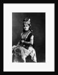Adelina Patti in the role of Aida, 1876 by English Photographer