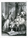 A Scene from 'Le Malade Imaginaire' by Moliere by Francois Boucher