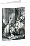 A Scene from 'Le Malade Imaginaire' by Moliere by Francois Boucher