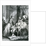 A Scene from 'Le Malade Imaginaire' by Moliere by Francois Boucher